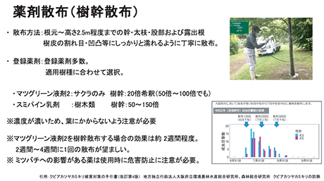 薬剤散布